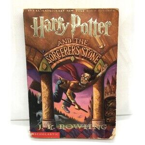 Harry Potter and the Sorcerer's Stone First Scholastic trade Edition 1999